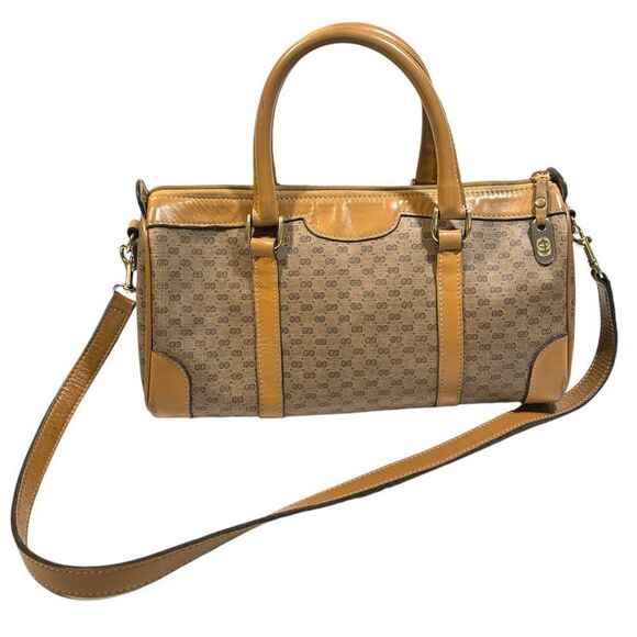 Gucci Vintage Monogram Tote/Crossbody - Picture 1 of 15